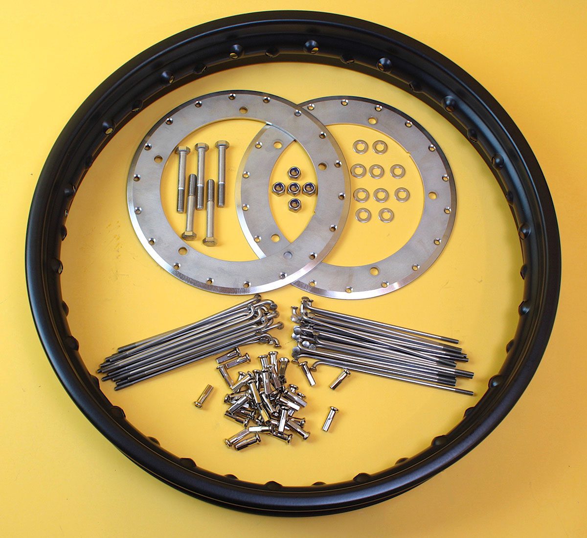 Comstar Flanges with Rims and Spokes – Bspoke Wheels